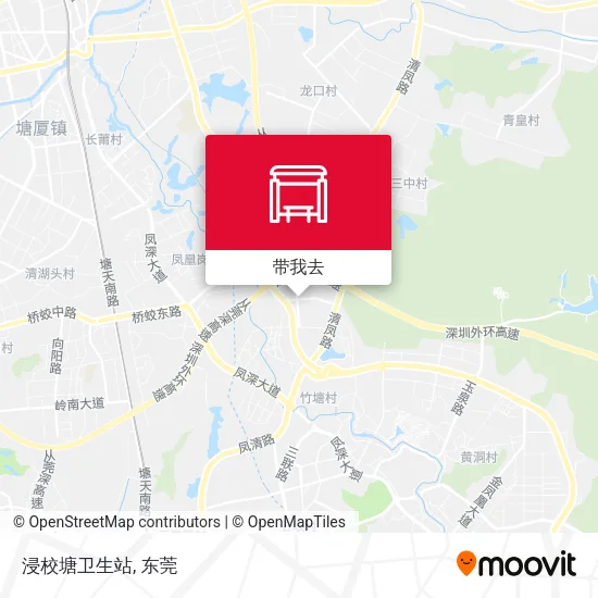 浸校塘卫生站地图