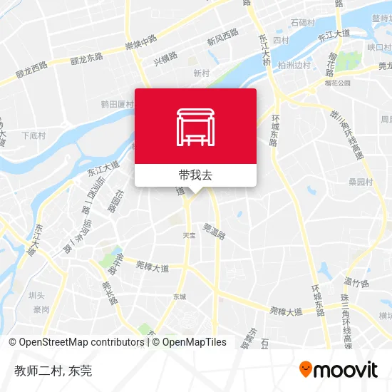 教师二村地图