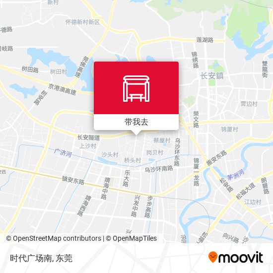时代广场南地图