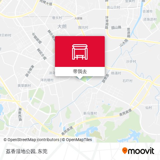 荔香湿地公园地图