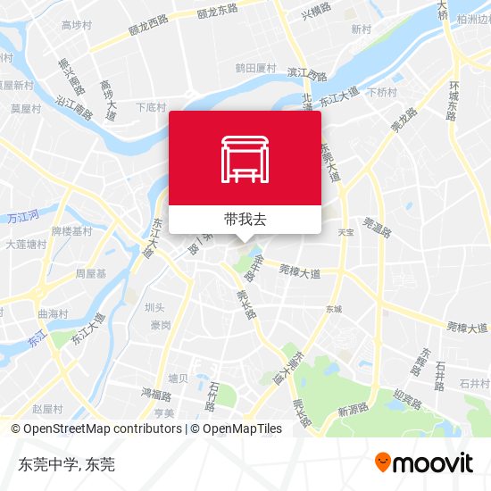 东莞中学地图