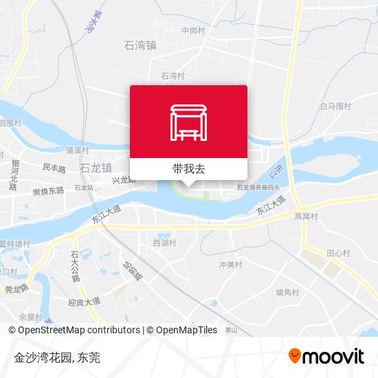 金沙湾花园地图