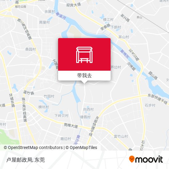 卢屋邮政局地图