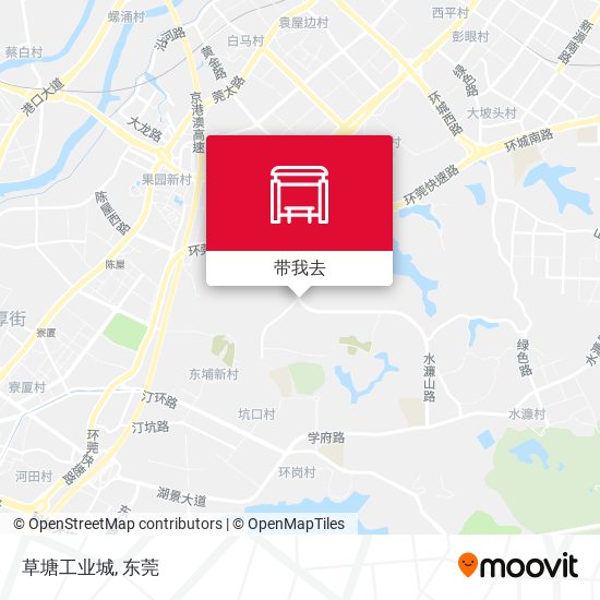 草塘工业城地图