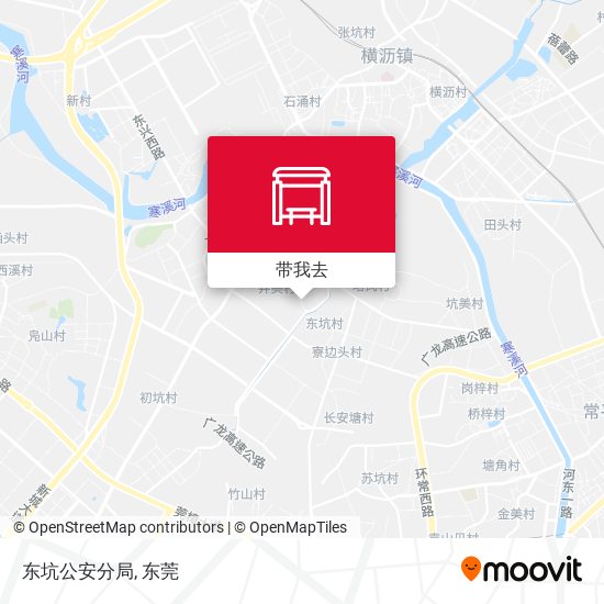 东坑公安分局地图
