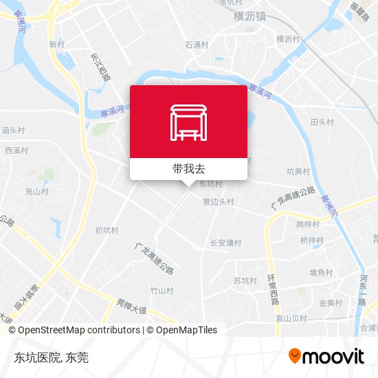 东坑医院地图