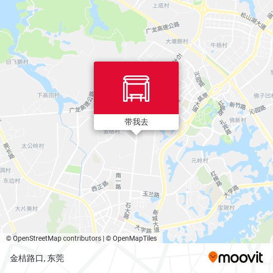 金桔路口地图