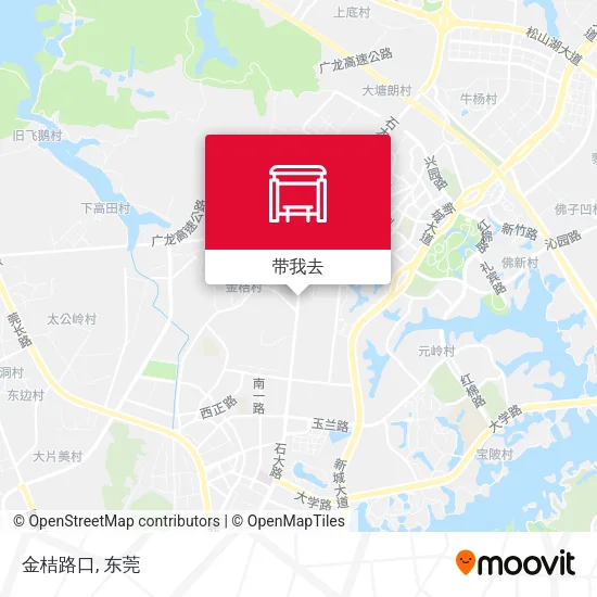 金桔路口地图