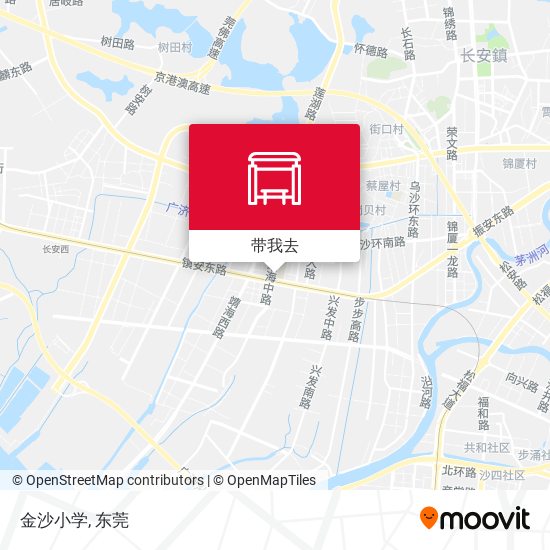 金沙小学地图