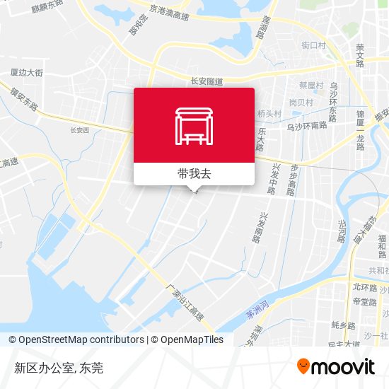 新区办公室地图