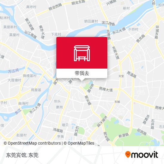 东莞宾馆地图