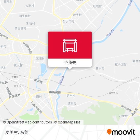 麦美村地图