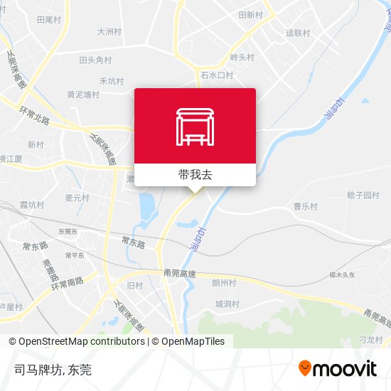 司马牌坊地图