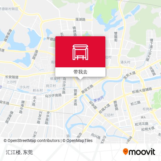 汇江楼地图
