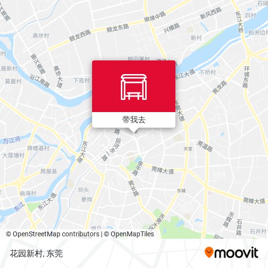 花园新村地图