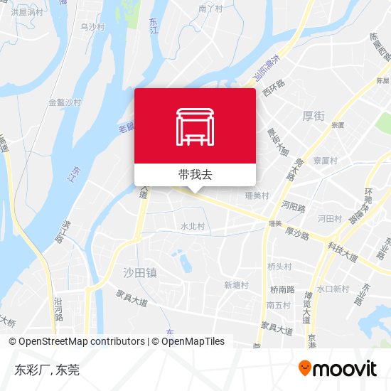东彩厂地图