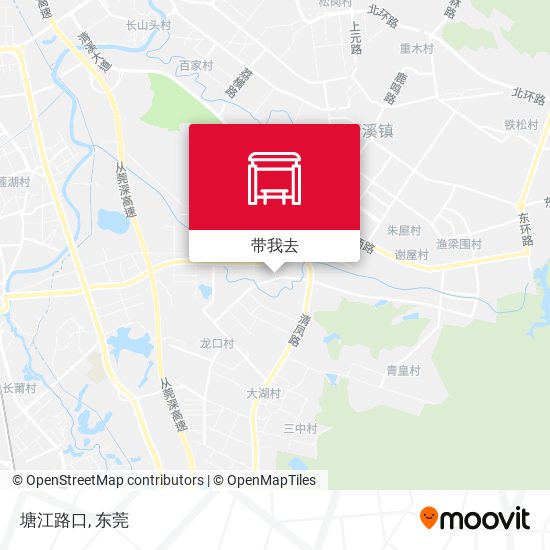 塘江路口地图