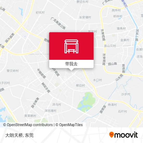 大朗天桥地图