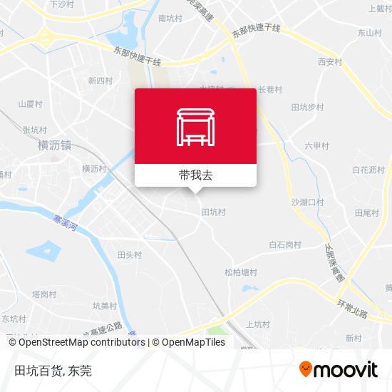 田坑百货地图
