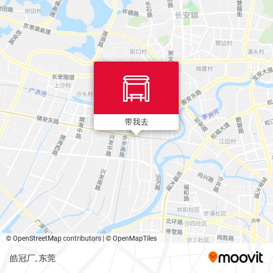 皓冠厂地图