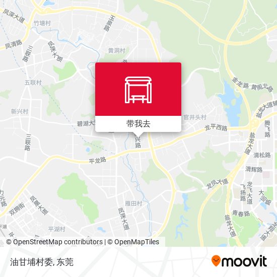 油甘埔村委地图