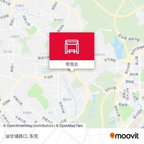 油甘埔路口地图