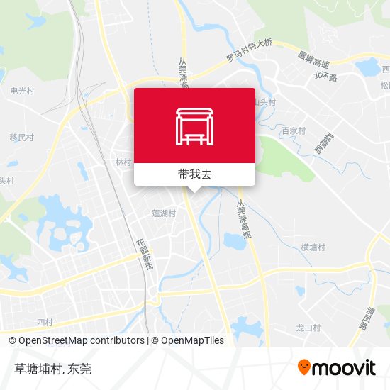 草塘埔村地图