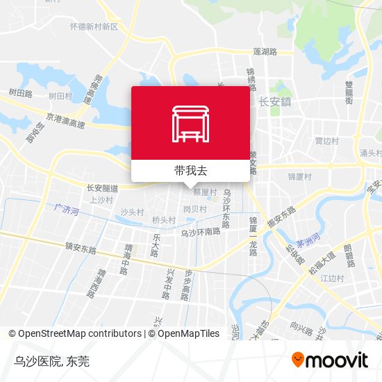乌沙医院地图