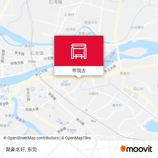 聚豪名轩地图