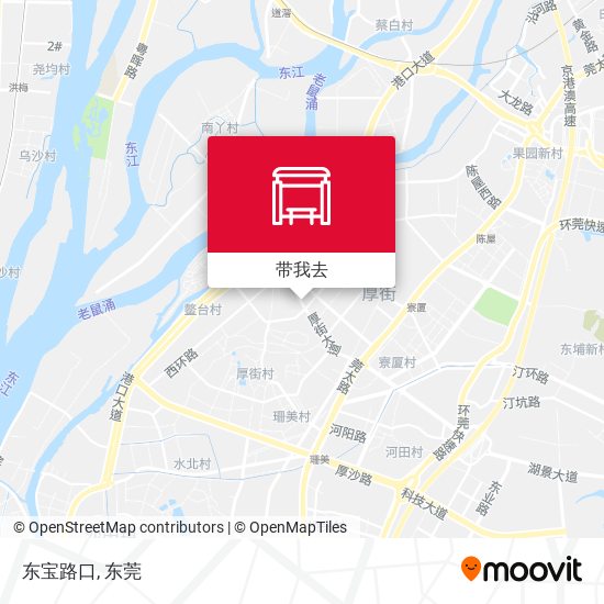 东宝路口地图