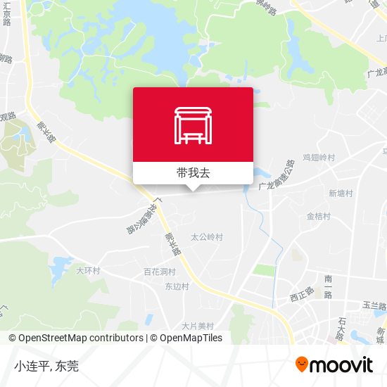 小连平地图