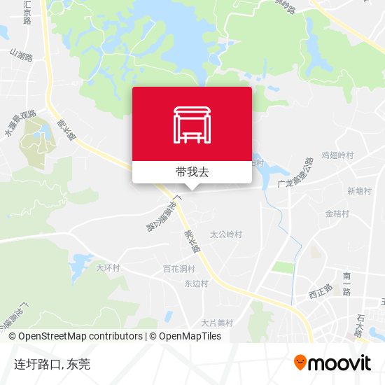 连圩路口地图