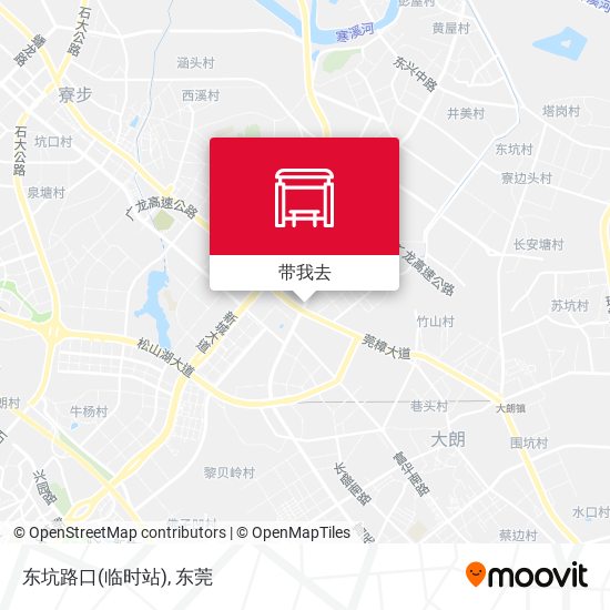 东坑路口(临时站)地图