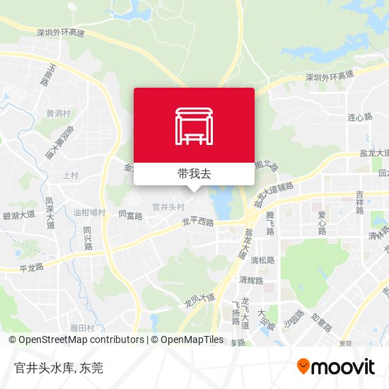 官井头水库地图