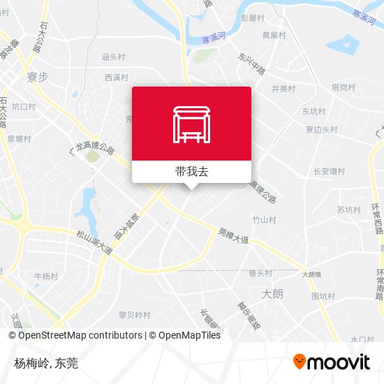杨梅岭地图