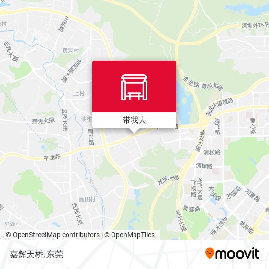 嘉辉天桥地图