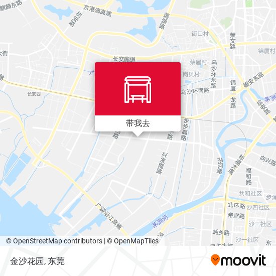 金沙花园地图