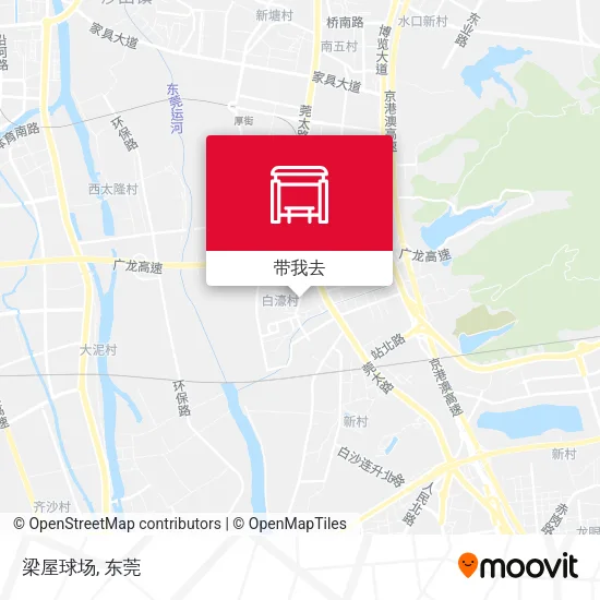 梁屋球场地图