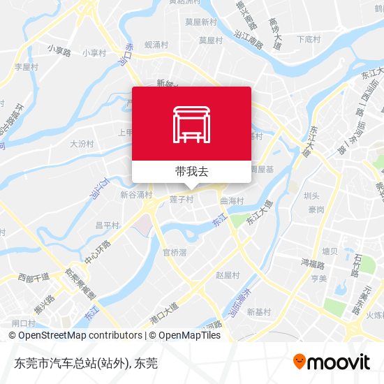东莞市汽车总站(站外)地图