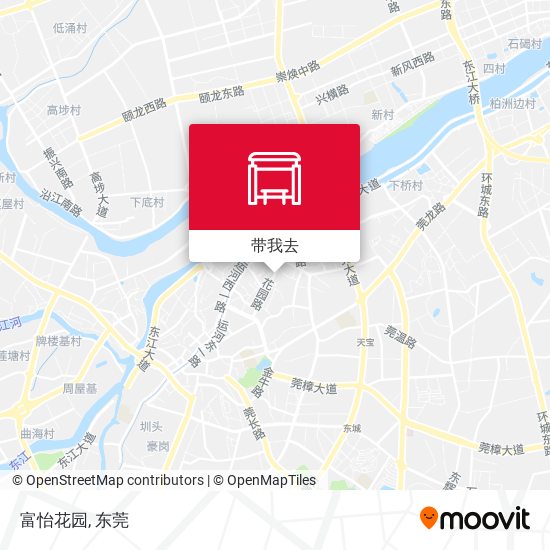 富怡花园地图