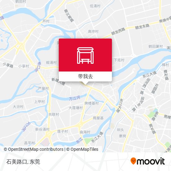 石美路口地图