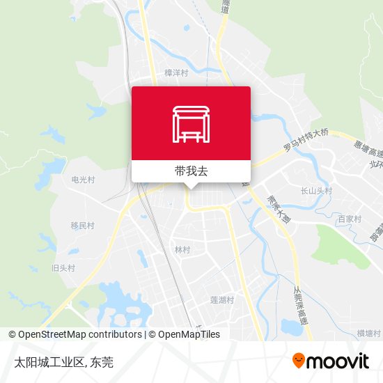 太阳城工业区地图