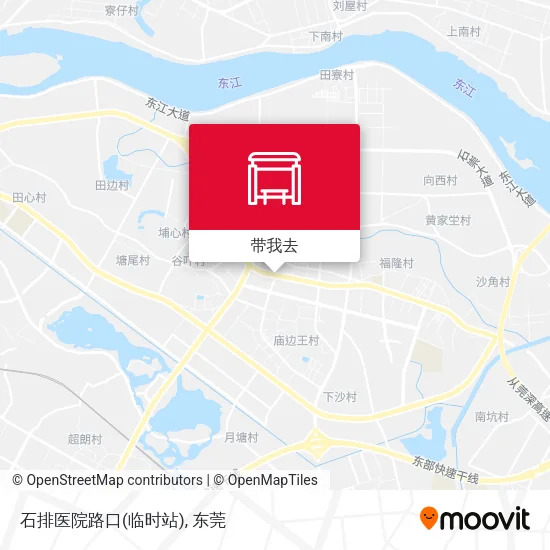 石排医院路口(临时站)地图