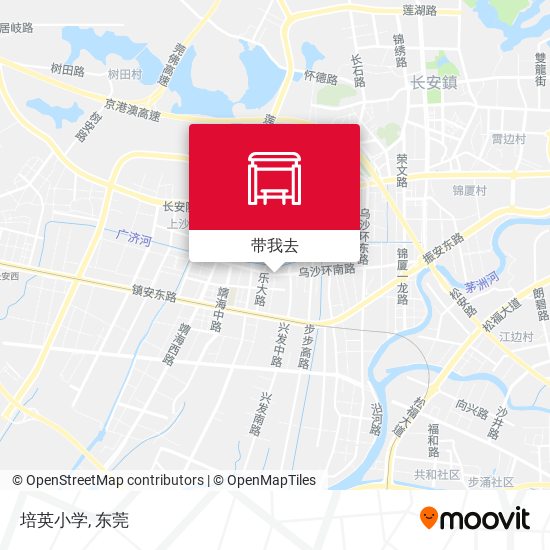 培英小学地图