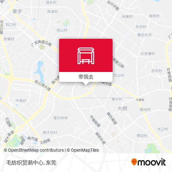 毛纺织贸易中心地图