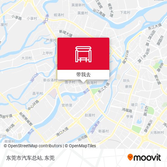 东莞市汽车总站地图
