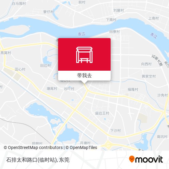 石排太和路口(临时站)地图