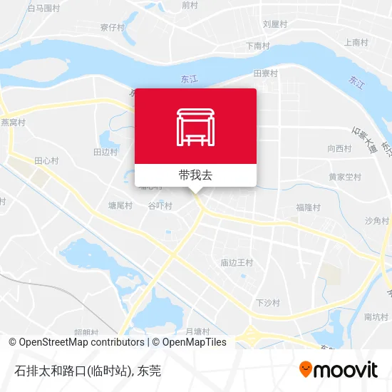 石排太和路口(临时站)地图