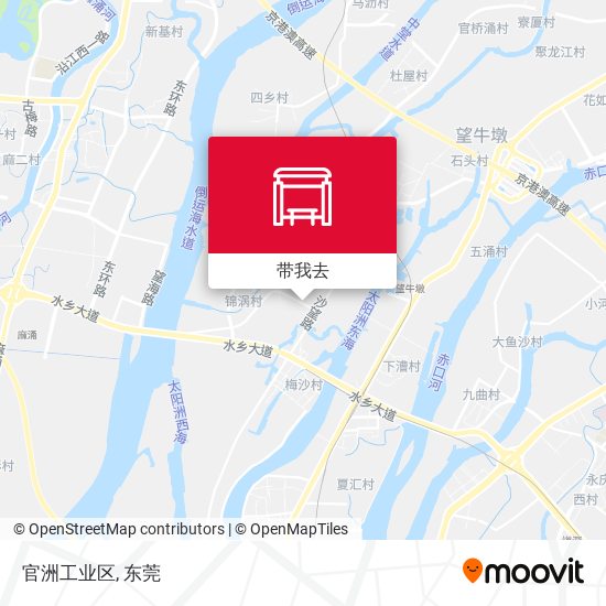 官洲工业区地图