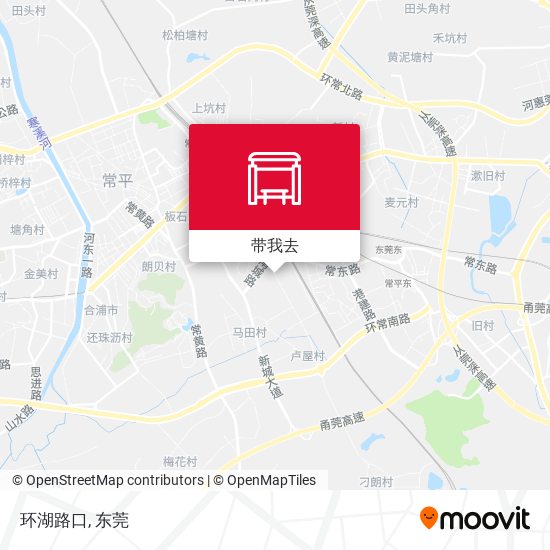 环湖路口地图